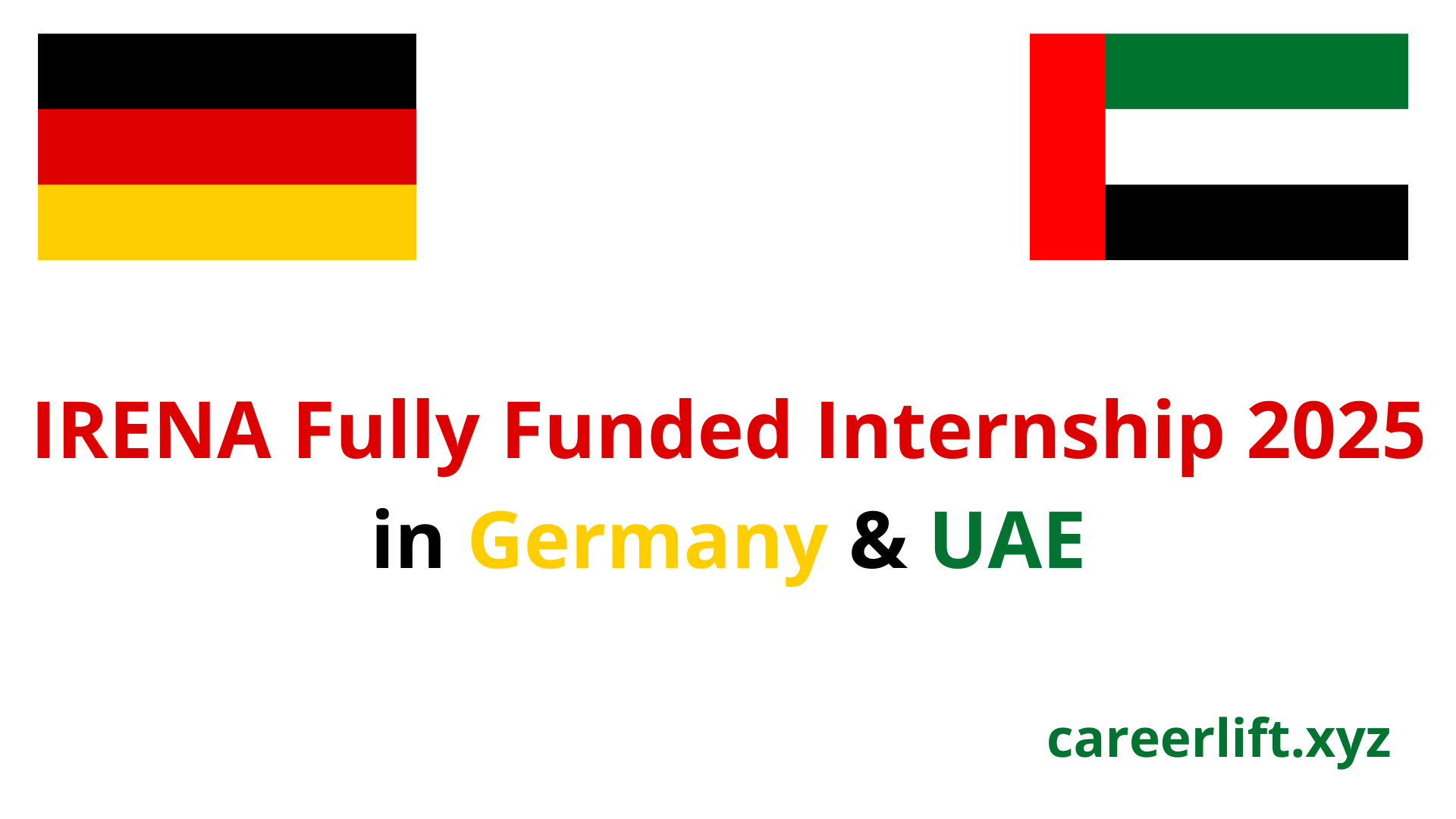 IRENA Fully Funded Internship 2025 in Germany & UAE